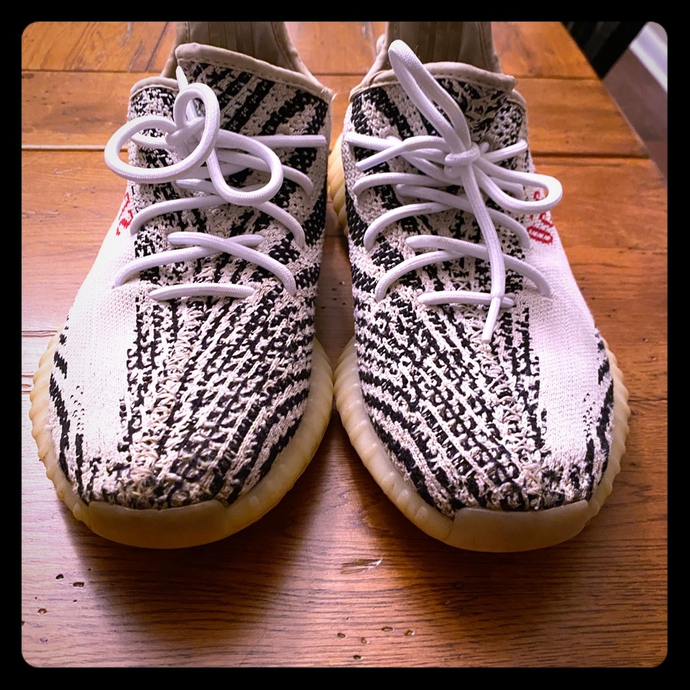 Zebra yeezy shoes Adidas